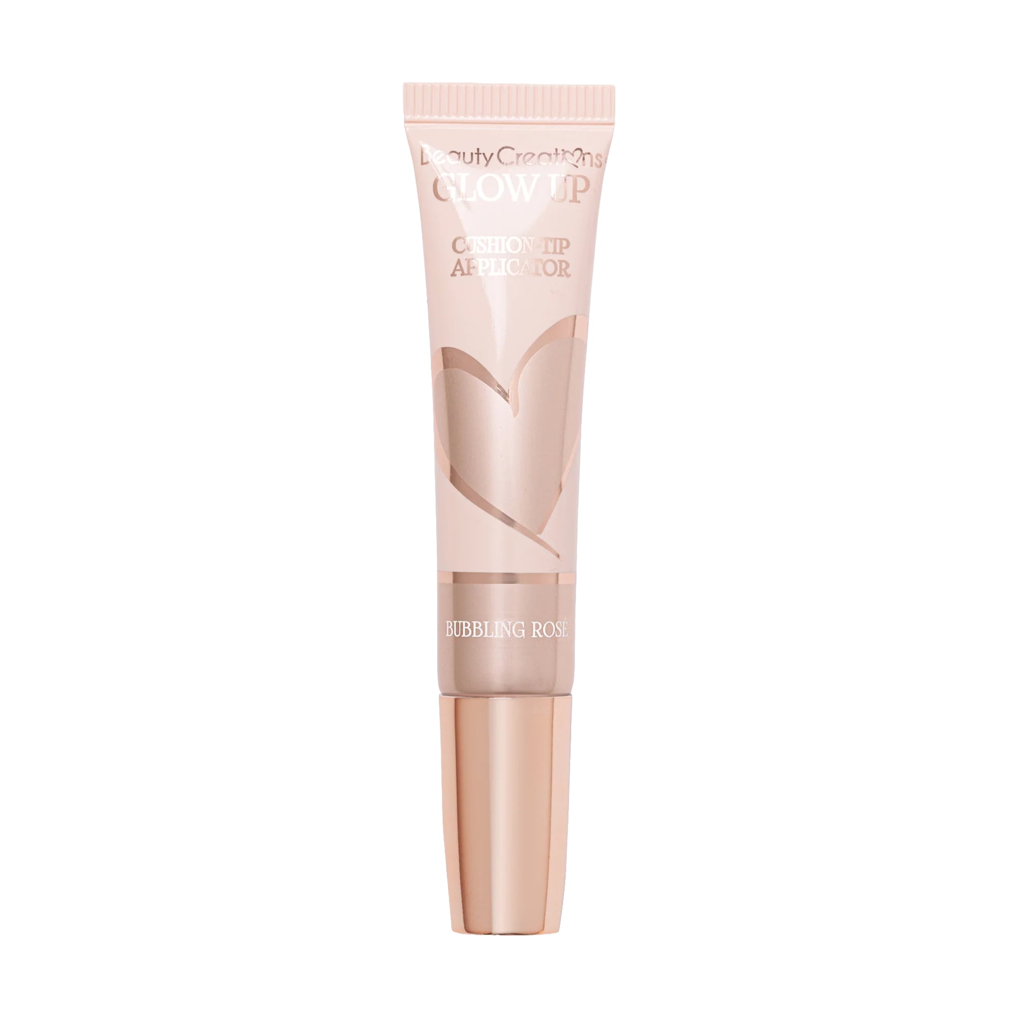 Рідкий хайлайтер для обличчя Beauty Creations Flawless Stay Liquid Highlight Glow Up Wands, Bubbling Rose, 12 г