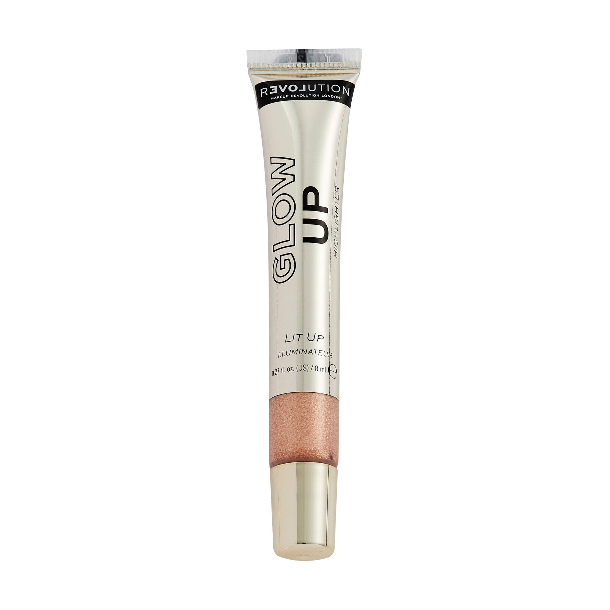 Рідкий хайлайтер для обличчя Relove by Revolution Glow Up Liquid Highlighter, Lit Up, 8 мл
