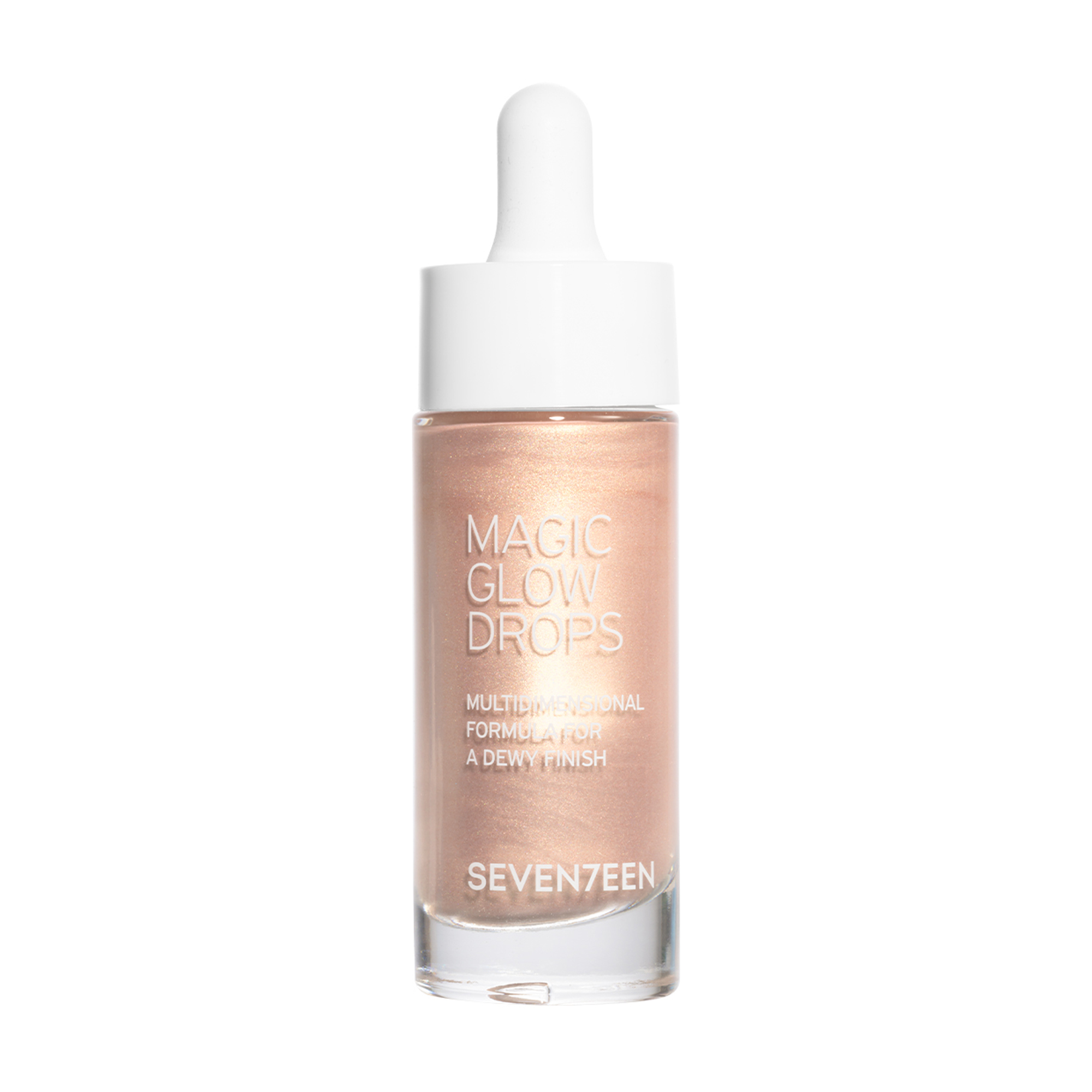 Рідкий хайлайтер для обличчя Seventeen Magic Glow Drops 02 Illuminating Sand, 20 мл